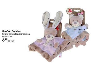 Promotions Doudou cuddles - Produit maison - Fun - Valide de 01/03/2016 à 31/01/2017 chez Fun