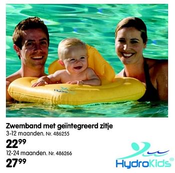 Promoties Zwemband met geïntegreerd zitje - HydroKids - Geldig van 01/03/2016 tot 31/01/2017 bij Fun