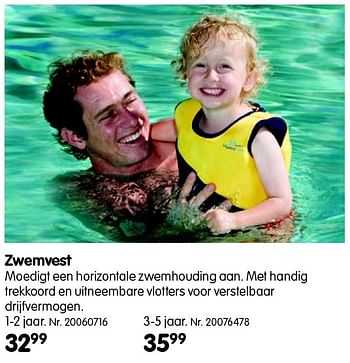 Promoties Zwemvest - Huismerk - Fun - Geldig van 01/03/2016 tot 31/01/2017 bij Fun