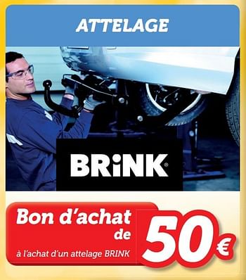 Promotions Attelage - Brink - Valide de 13/04/2016 à 12/05/2016 chez Auto 5