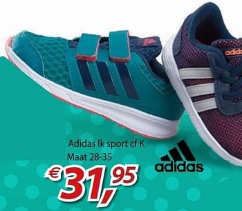 Promoties Adidas lk sport cf k - Adidas - Geldig van 26/04/2016 tot 08/05/2016 bij Vatana