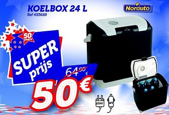 Promoties Koelbox 24 l - Norauto - Geldig van 13/05/2016 tot 12/06/2016 bij Auto 5