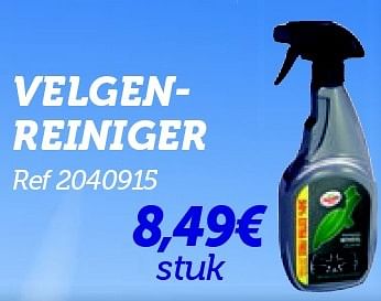 Promoties Velgenreiniger - Turtle wax - Geldig van 13/05/2016 tot 12/06/2016 bij Auto 5