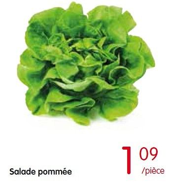 Promotions Salade pommée - Produit Maison - Red Market - Valide de 19/05/2016 à 25/05/2016 chez Red Market