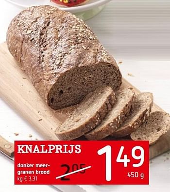 Promoties Donker meergranen brood - Huismerk - Eurospar - Geldig van 19/05/2016 tot 01/06/2016 bij Eurospar (Colruytgroup)