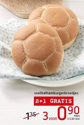 Promoties Voetbalhamburgerbroodjes - Huismerk - Eurospar - Geldig van 19/05/2016 tot 01/06/2016 bij Eurospar (Colruytgroup)