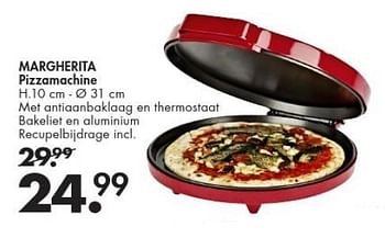 Promoties Margherita pizzamachine - Huismerk - Casa - Geldig van 30/05/2016 tot 28/06/2016 bij Casa