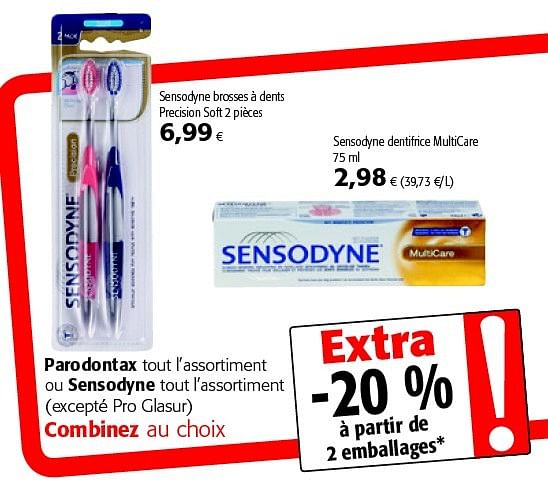 sensodyne proglasur colruyt