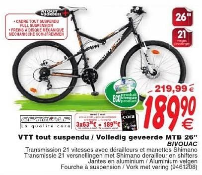 Vtt 2025 optimalp bivouac