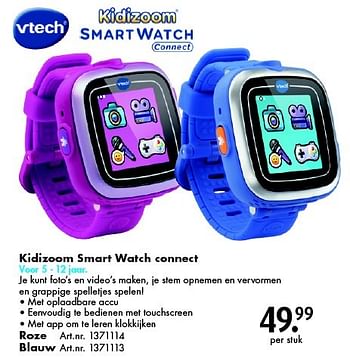 Promoties Kidizoom smart watch connect - Vtech - Geldig van 11/06/2016 tot 26/06/2016 bij Bart Smit
