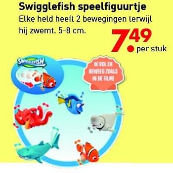 Promoties Swigglefish speelfiguurtje - Disney - Geldig van 10/06/2016 tot 03/07/2016 bij Multi Bazar