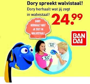 Promoties Dory spreekt walvistaal! - Ban Dai - Geldig van 10/06/2016 tot 03/07/2016 bij Multi Bazar