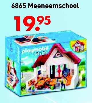 Promoties Meeneemschool - Playmobil - Geldig van 10/06/2016 tot 03/07/2016 bij Multi Bazar