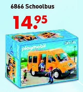 Promoties Schoolbus - Playmobil - Geldig van 10/06/2016 tot 03/07/2016 bij Multi Bazar