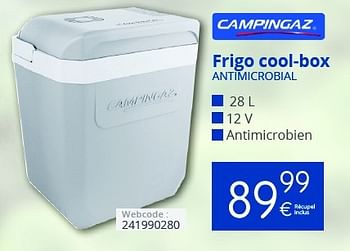 Promotions Frigo cool-box antimicrobial - Campingaz - Valide de 01/06/2016 à 30/06/2016 chez Eldi
