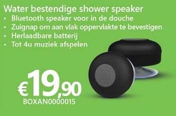 Promoties Water bestendige shower speaker - Antec - Geldig van 01/06/2016 tot 30/06/2016 bij Compudeals