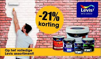 Promoties -21% korting op het volledige levis assortiment! - Levis - Geldig van 26/06/2016 tot 06/08/2016 bij Multi Bazar