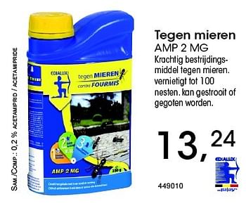 Promoties Tegen mieren - Edialux - Geldig van 26/06/2016 tot 06/08/2016 bij Multi Bazar