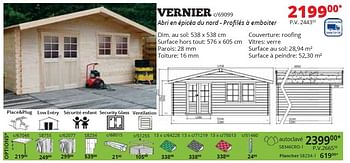 Promotions Vernier - Produit maison - Dema - Valide de 01/05/2016 à 31/12/2016 chez Dema