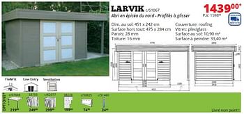 Promoties Larvik - Huismerk - Dema - Geldig van 01/05/2016 tot 31/12/2016 bij Dema