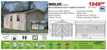 Promotions Molde - Produit maison - Dema - Valide de 01/05/2016 à 31/12/2016 chez Dema