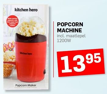 Classificeren Geheim Succesvol Huismerk - Action Popcorn machine - Promotie bij Action