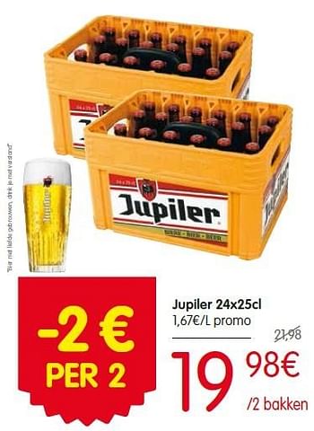 Promoties Jupiler - Jupiler - Geldig van 07/07/2016 tot 13/07/2016 bij Red Market