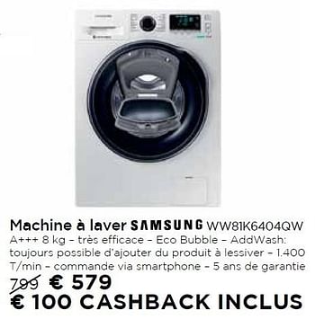 Samsung Machine à laver samsung - En chez Molecule