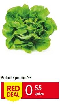 Promotions Salade pommée - Produit Maison - Red Market - Valide de 07/07/2016 à 13/07/2016 chez Red Market