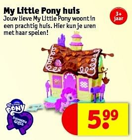 Kruidvat Promotie My Little Pony Huis My Little Pony Speelgoed Geldig Tot 17 07 16 Promobutler