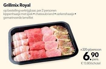 Promoties Grillmix royal - Huismerk - Buurtslagers - Geldig van 08/07/2016 tot 14/07/2016 bij Buurtslagers Vleeshal