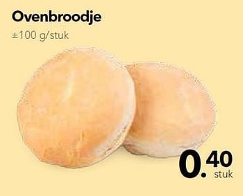 Promoties Ovenbroodje - Huismerk - Buurtslagers - Geldig van 08/07/2016 tot 21/07/2016 bij Buurtslagers Vleeshal