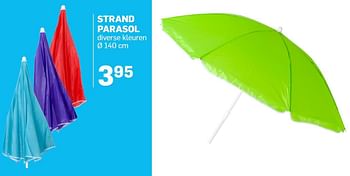 overzien Detecteren Promoten Huismerk - Action Strand parasol - Promotie bij Action