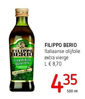 Promoties Filippo berio italiaanse olijfolie extra vierge - Filippo Berio - Geldig van 11/08/2016 tot 24/08/2016 bij Eurospar (Colruytgroup)