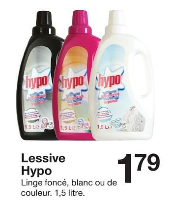 Promoties Lessive hypo - Hypo - Geldig van 20/08/2016 tot 31/12/2016 bij Zeeman