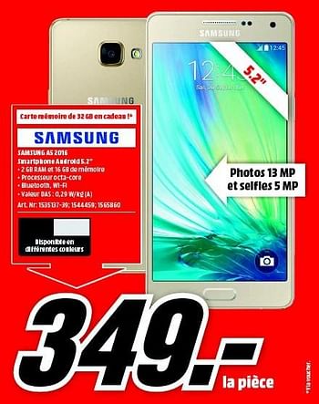 samsung a5 2016 media markt