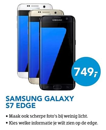 Samsung Samsung galaxy edge - bij