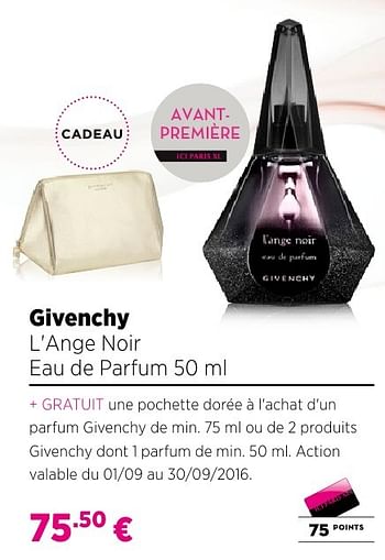 Givenchy Givenchy l`ange noir eau de parfum - En promotion chez ICI PARIS XL