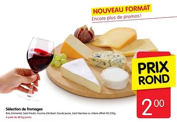 Promotions Sélection de fromages - Produit Maison - Red Market - Valide de 15/09/2016 à 21/09/2016 chez Red Market
