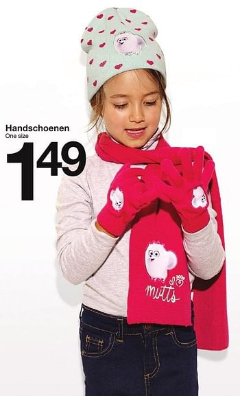 Promoties Handschoenen - Huismerk - Zeeman  - Geldig van 17/09/2016 tot 23/09/2016 bij Zeeman