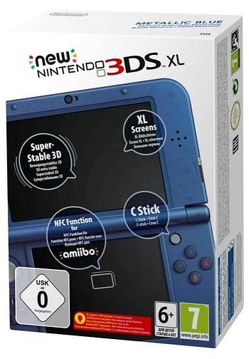 Promoties Console New 3DSXL (Bleu Métallique) - Nintendo - Geldig van 26/09/2016 tot 27/11/2016 bij Maxi Toys
