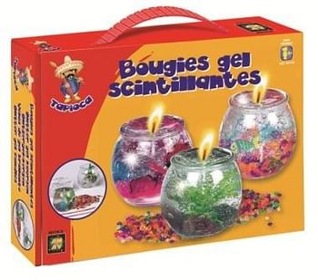 Promoties Set de création de bougies gel scintillantes - Tapioca - Geldig van 02/10/2017 tot 26/11/2017 bij Maxi Toys