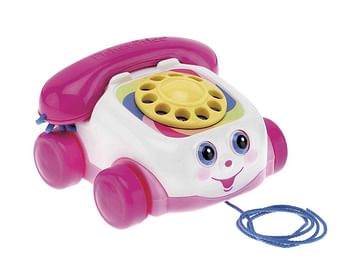 Promoties Trektelefoon Roze - Fisher-Price - Geldig van 02/10/2017 tot 26/11/2017 bij Maxi Toys