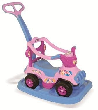 Promoties Roze loop en duwauto - Ouatoo Baby - Geldig van 02/10/2017 tot 26/11/2017 bij Maxi Toys