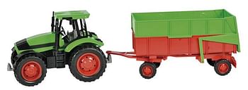 Promoties Grand tracteur avec remorque - E.Z.Drive - Geldig van 02/10/2017 tot 26/11/2017 bij Maxi Toys