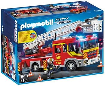 Promoties City Action - Brandweer ladderwagen - Playmobil - Geldig van 01/12/2016 tot 01/12/2016 bij Maxi Toys