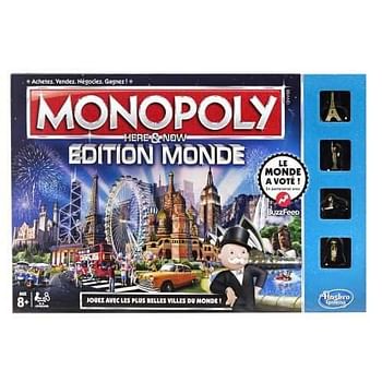 Promotions Monopoly Here&Now - Edition Monde - Parker - Valide de 26/09/2016 à 27/11/2016 chez Maxi Toys