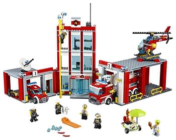 Promoties City - La caserne des pompiers - Lego - Geldig van 02/10/2017 tot 26/11/2017 bij Maxi Toys
