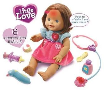 Promotions Little Love - Ma poupée à soigner - Vtech - Valide de 02/10/2017 à 26/11/2017 chez Maxi Toys