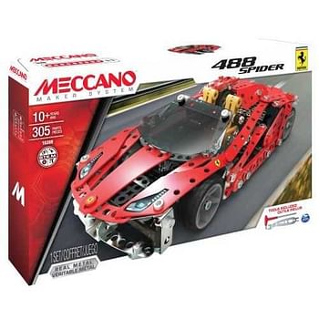 Promoties Ferrari 488 GTB - Meccano - Geldig van 26/09/2016 tot 27/11/2016 bij Maxi Toys